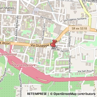 Mappa Via Raffaele Grimaldi, 5, 84014 Nocera Inferiore, Salerno (Campania)