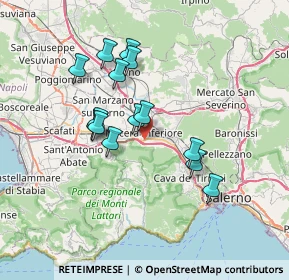 Mappa Via Grimaldi Raffaele, 84014 Nocera Inferiore SA, Italia (6.56357)