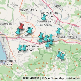 Mappa Via Giuseppe Zurlo, 84012 Angri SA, Italia (3.67882)