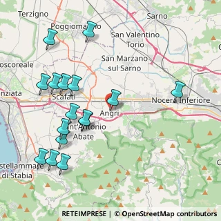 Mappa Via Giuseppe Zurlo, 84012 Angri SA, Italia (5.00125)