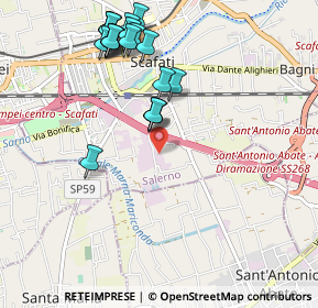 Mappa Via Ferraris, 84018 Scafati SA, Italia (1.1785)