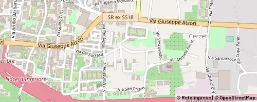 Mappa Nocera Inferiore