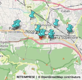 Mappa Via Dei Sarrasti, 84014 Nocera Inferiore SA, Italia (1.78583)