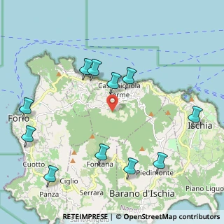 Mappa Via Santa Barbara, 80074 Casamicciola Terme NA, Italia (2.59545)