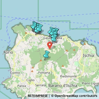 Mappa Via Santa Barbara, 80074 Casamicciola Terme NA, Italia (1.49267)