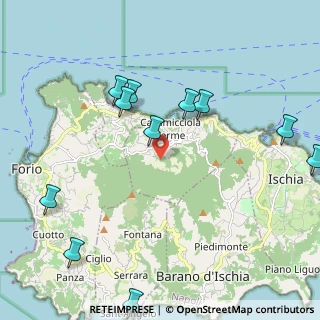 Mappa Via Santa Barbara, 80074 Casamicciola Terme NA, Italia (2.66455)