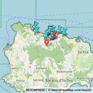 Mappa Via Santa Barbara, 80074 Casamicciola Terme NA, Italia (1.22438)
