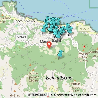 Mappa Via Santa Barbara, 80074 Casamicciola Terme NA, Italia (0.8705)