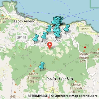 Mappa Via Santa Barbara, 80074 Casamicciola Terme NA, Italia (0.9245)