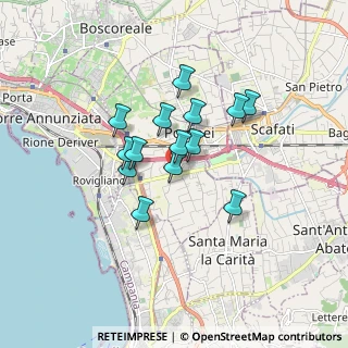 Mappa Via Provinciale Ripuaria, 80045 Pompei NA, Italia (1.35571)