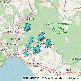Mappa Via Provitolo, 84090 Giffoni sei Casali SA, Italia (5.50929)