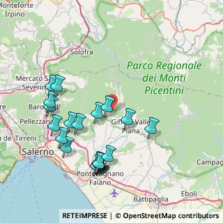 Mappa Via Provitolo, 84090 Giffoni sei Casali SA, Italia (9.079)