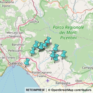 Mappa Via Provitolo, 84090 Giffoni sei Casali SA, Italia (5.15833)