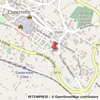 Mappa Via dei Giardini, 36, 72014 Cisternino, Brindisi (Puglia)