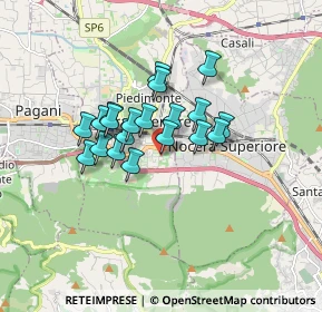 Mappa Via Casa Sasso, 84014 Nocera Inferiore SA, Italia (1.3085)