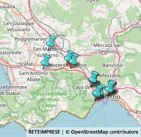 Mappa Via Casa Sasso, 84014 Nocera Inferiore SA, Italia (7.852)