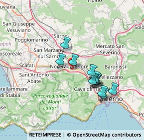 Mappa Via Casa Sasso, 84014 Nocera Inferiore SA, Italia (6.31833)