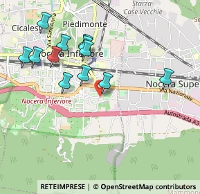 Mappa Via Casa Sasso, 84014 Nocera Inferiore SA, Italia (1.05917)