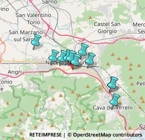 Mappa Via Casa Sasso, 84014 Nocera Inferiore SA, Italia (2.77909)