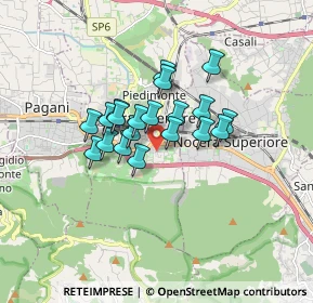 Mappa Via Francesco Fronda, 84014 Nocera Inferiore SA, Italia (1.2535)