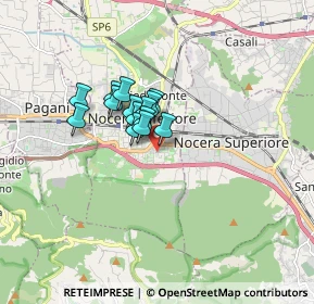 Mappa Via Francesco Fronda, 84014 Nocera Inferiore SA, Italia (1.10643)