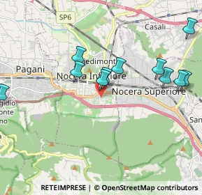 Mappa Via Francesco Fronda, 84014 Nocera Inferiore SA, Italia (2.21)