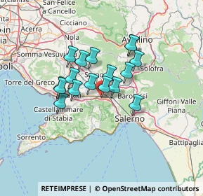 Mappa Via Francesco Fronda, 84014 Nocera Inferiore SA, Italia (10.62353)