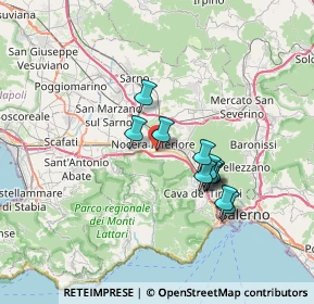 Mappa Via Francesco Fronda, 84014 Nocera Inferiore SA, Italia (5.96273)