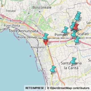 Mappa Via Fondo D'Orto, 80045 Pompei NA, Italia (2.92)