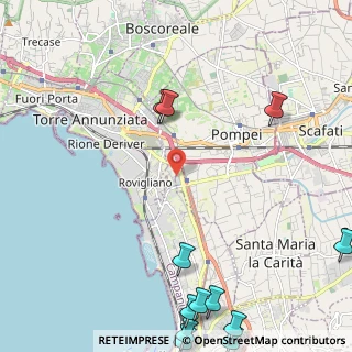 Mappa Via Fondo D'Orto, 80045 Pompei NA, Italia (3.67667)