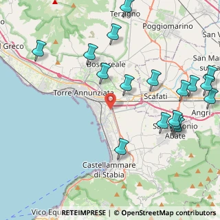 Mappa Via Fondo D'Orto, 80045 Pompei NA, Italia (5.62118)