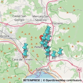 Mappa Via F. Longo, 84081 Baronissi SA, Italia (2.80615)