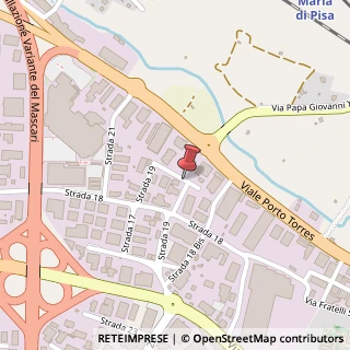 Mappa Via Predda Niedda Strada 19, 111A, 07100 Sassari, Sassari (Sardegna)