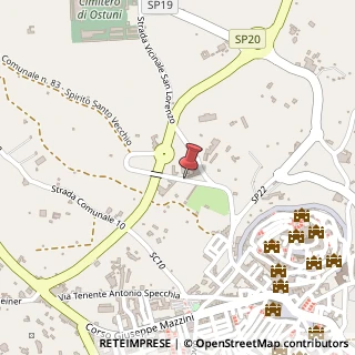 Mappa Via Peppino Orlando, N. 20, 72017 Ostuni, Brindisi (Puglia)