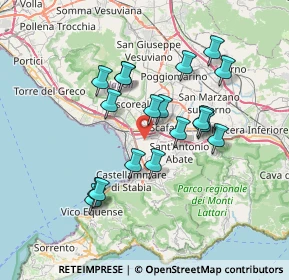 Mappa 80040 Pompei NA, Italia (6.78895)