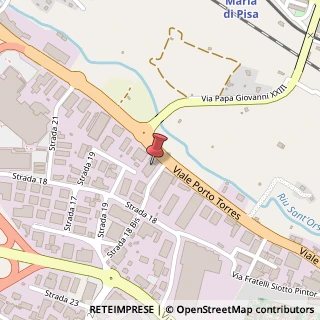 Mappa Viale Porto Torres, 42, 07100 Sassari, Sassari (Sardegna)