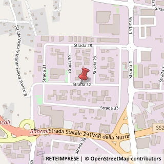 Mappa Via Predda Niedda Strada 32, 547/4, 07100 Sassari, Sassari (Sardegna)