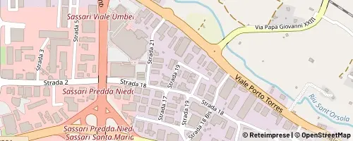 Mappa Sassari