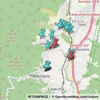Mappa Via Vigna, 84081 Baronissi SA, Italia (0.8105)