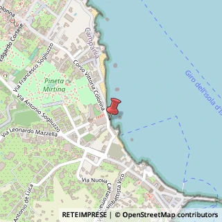Mappa Via Pontano, 9, 80077 Ischia, Napoli (Campania)