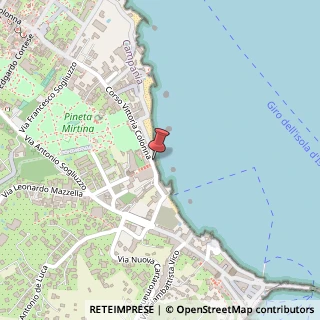 Mappa Via Pontano, 15, 80077 Ischia, Napoli (Campania)