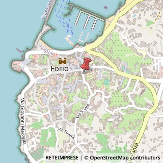 Mappa Via Cardinale Luigi Lavitrano, 12, 80075 Forio, Napoli (Campania)