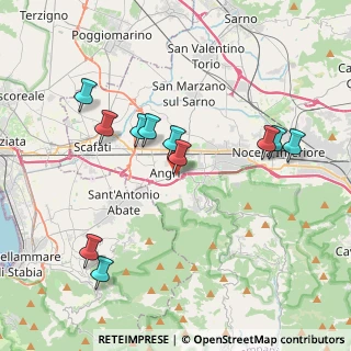 Mappa Via Adriana, 84012 Angri SA, Italia (4.18091)