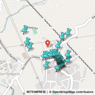 Mappa Via Michele Baldi, 84013 Cava de' Tirreni SA, Italia (0.23857)