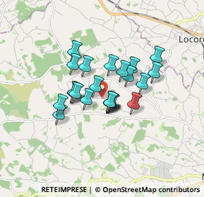 Mappa Via Chiafele zone C, 74015 Martina Franca TA, Italia (1.27391)