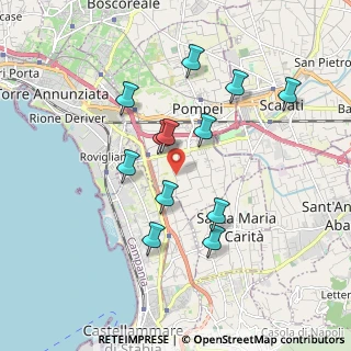 Mappa Via Fontanelle, 80045 Pompei NA, Italia (1.80083)