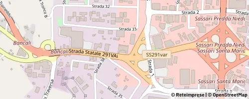 Mappa Sassari