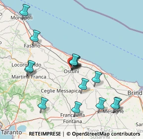 Mappa Via Cattedrale, 72017 Ostuni BR, Italia (16.81067)