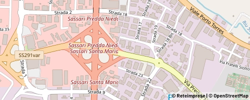 Mappa Sassari