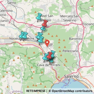 Mappa Via Enrico Zarrella, 84013 Cava de' Tirreni SA, Italia (3.25857)